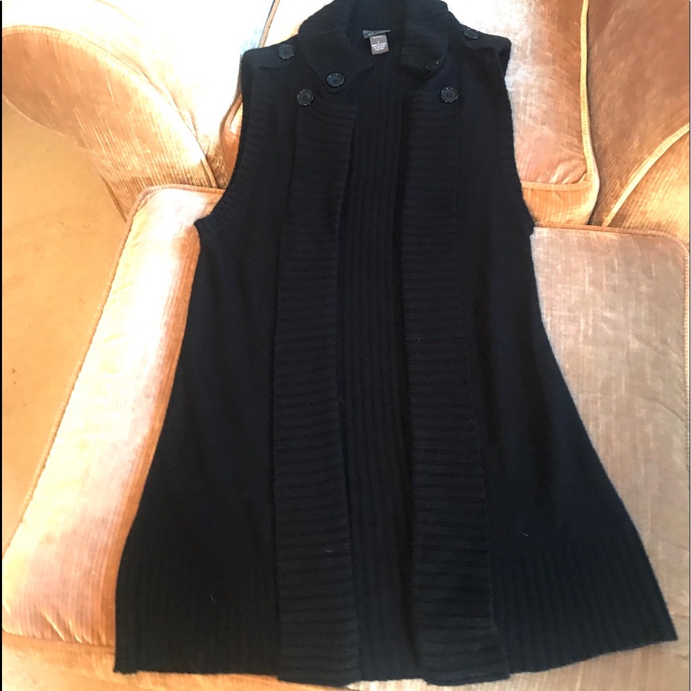 LONG SWEATER VEST